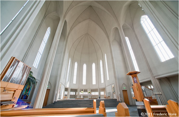 Hallgrimskirkja Cathedral, Reykjavik